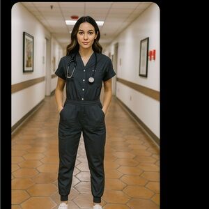 Landau Dark Gray Jumpsuit